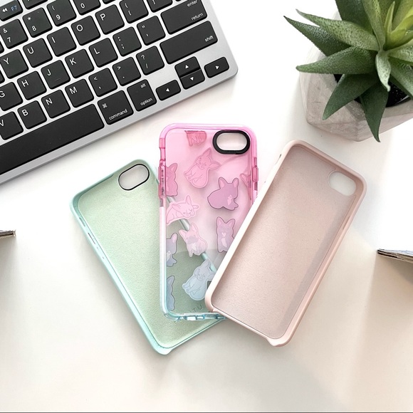 2/$35 iPhone 6/7/8 Case HABITU Mint Semi-Hard - Picture 5 of 5